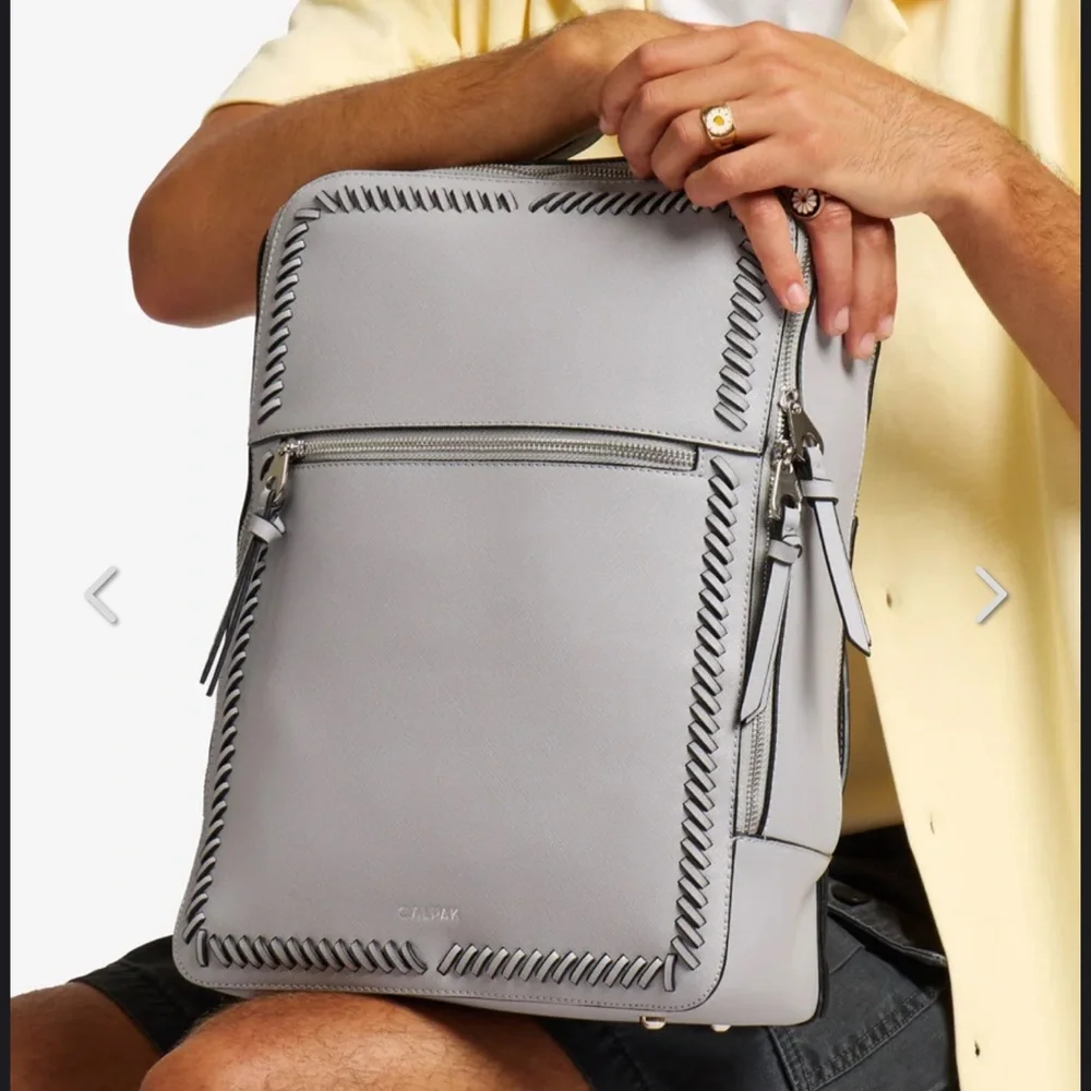 Calpak Light Blue Kaya backpack